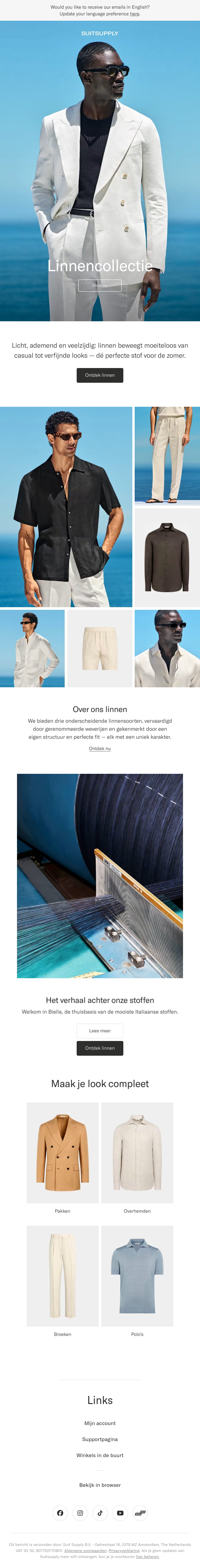 Linnen op zijn best