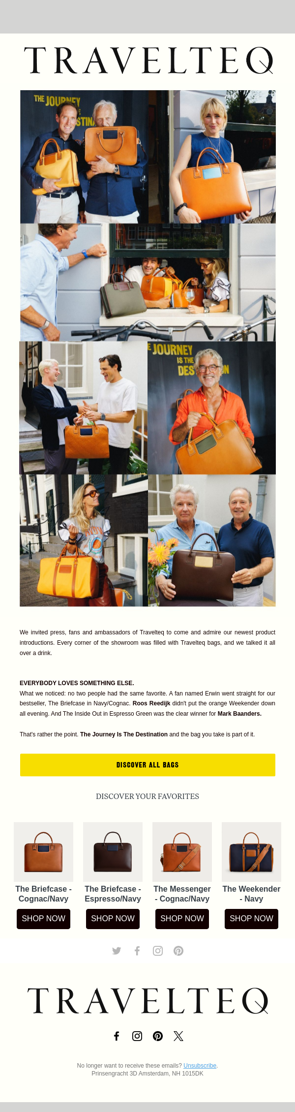 Travelteq Press Event at Prinsengracht