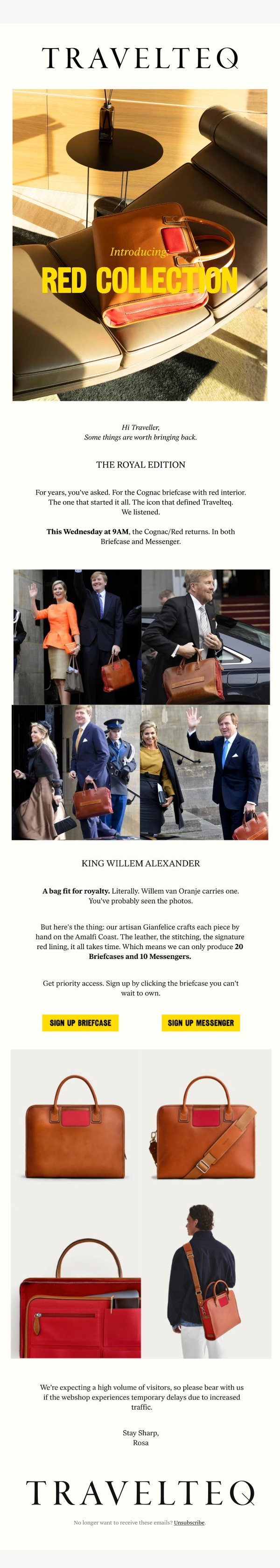 New: The Red collection