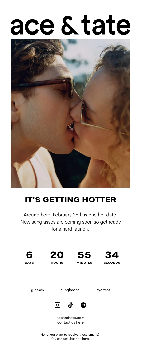 Your hot date is almost here