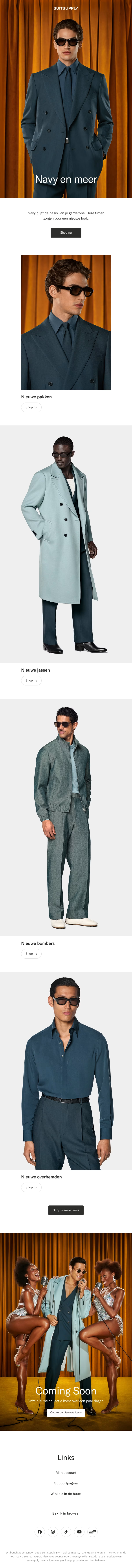 Nieuw: een andere tint blauw