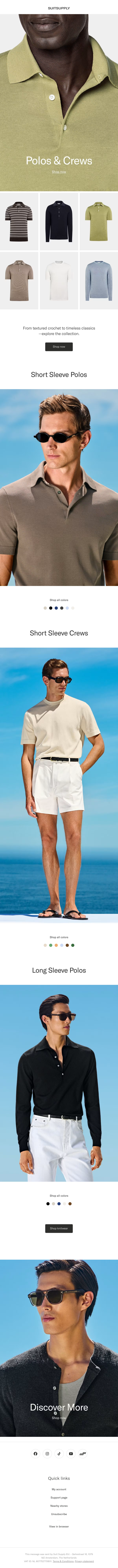 Polos & Crews: Our Picks For The Season