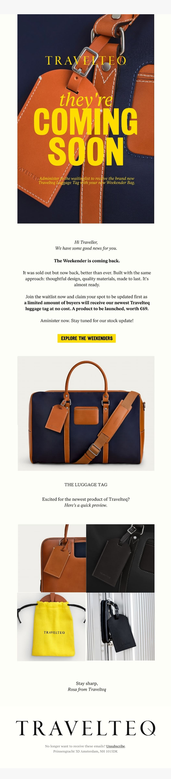 Exclusive gift: Newest Travelteq product awaits the first buyers