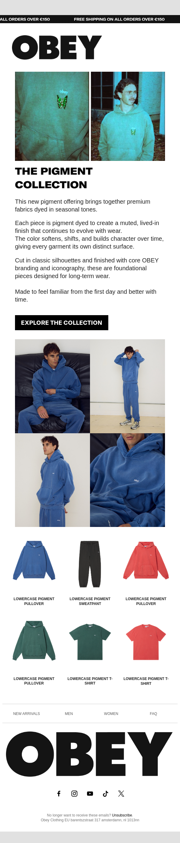 The OBEY Pigment Collection