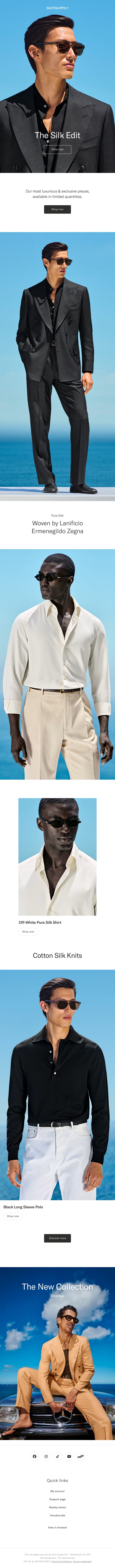 Pure Silk — Our Most Exclusive Styles